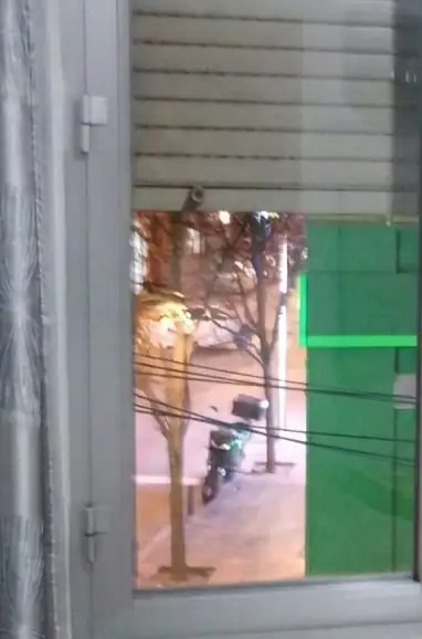 Ventana abatible en Arganzuela - Antes de la instalación